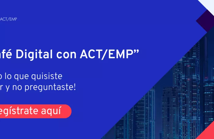 Café Digital con ACT/EMP