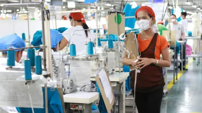 Better Work garment factory in the Philippines