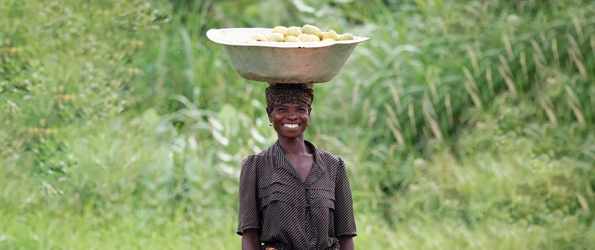 Female fruit seller Ghana