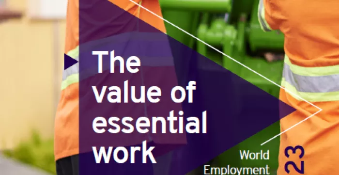 WESO The Value of Essential Work Cover image with essential workers